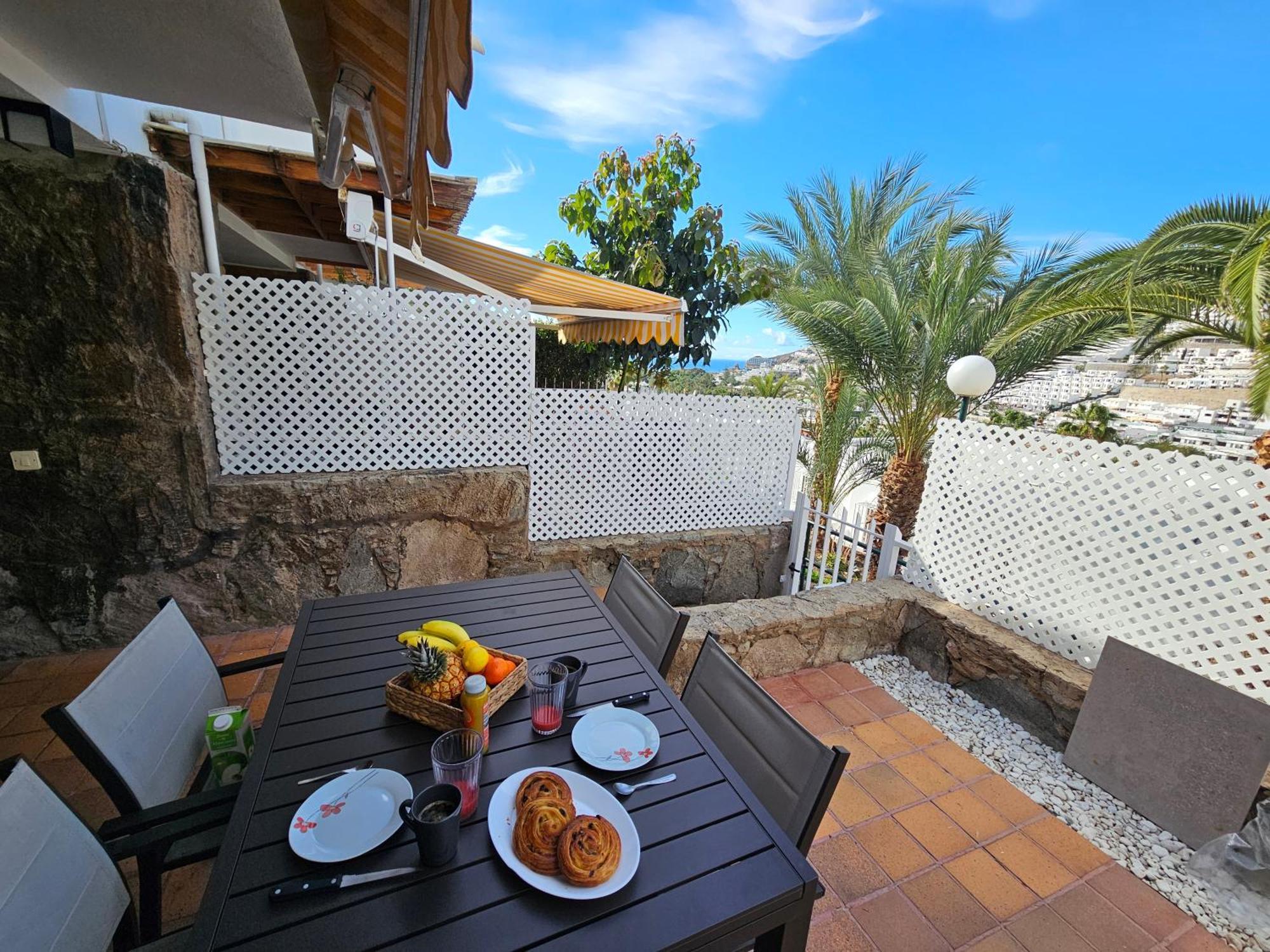 Stylish And Comfortable Duplex Apartment Near Swimming Pool Mogán Exterior foto