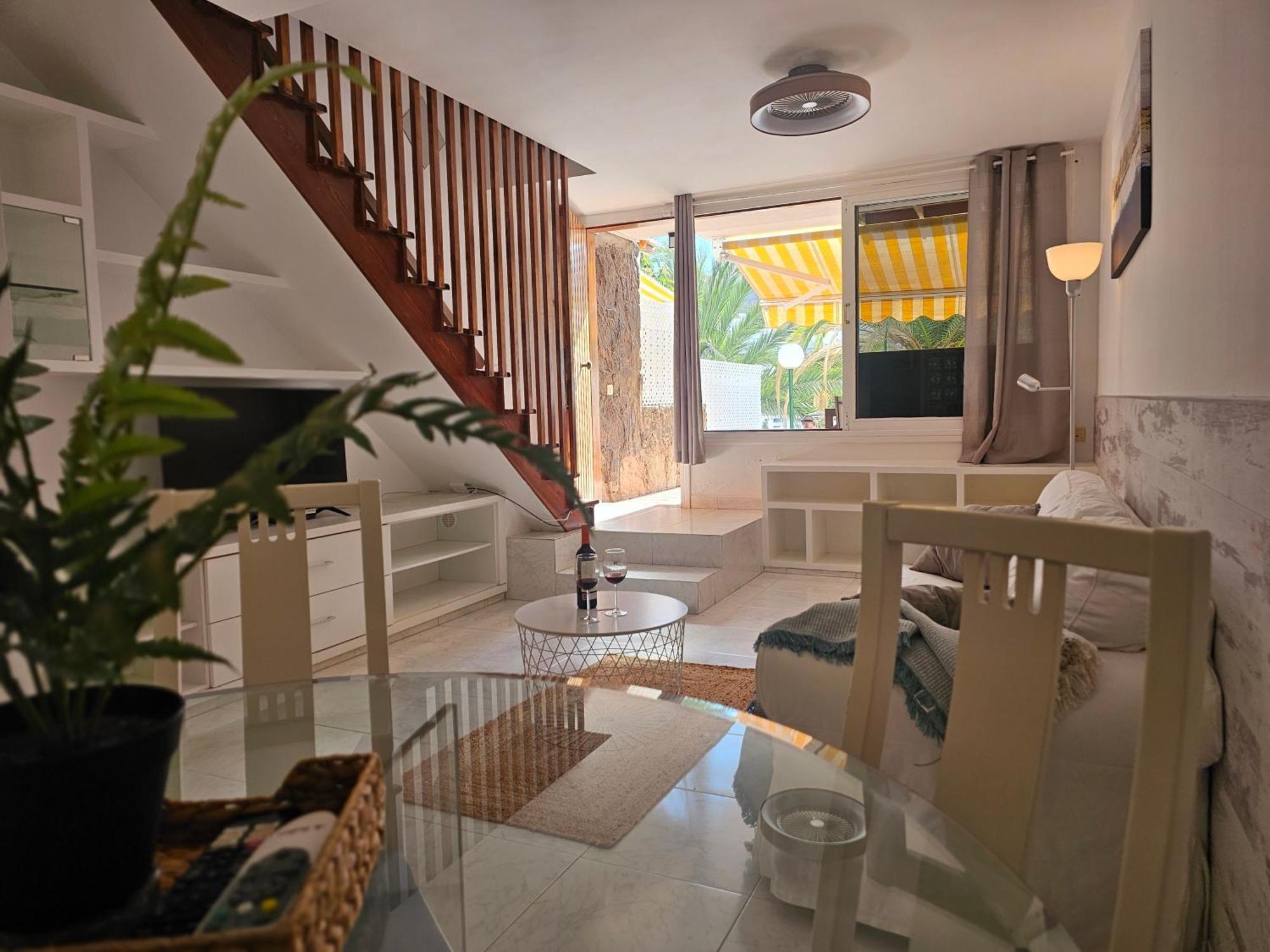 Stylish And Comfortable Duplex Apartment Near Swimming Pool Mogán Exterior foto